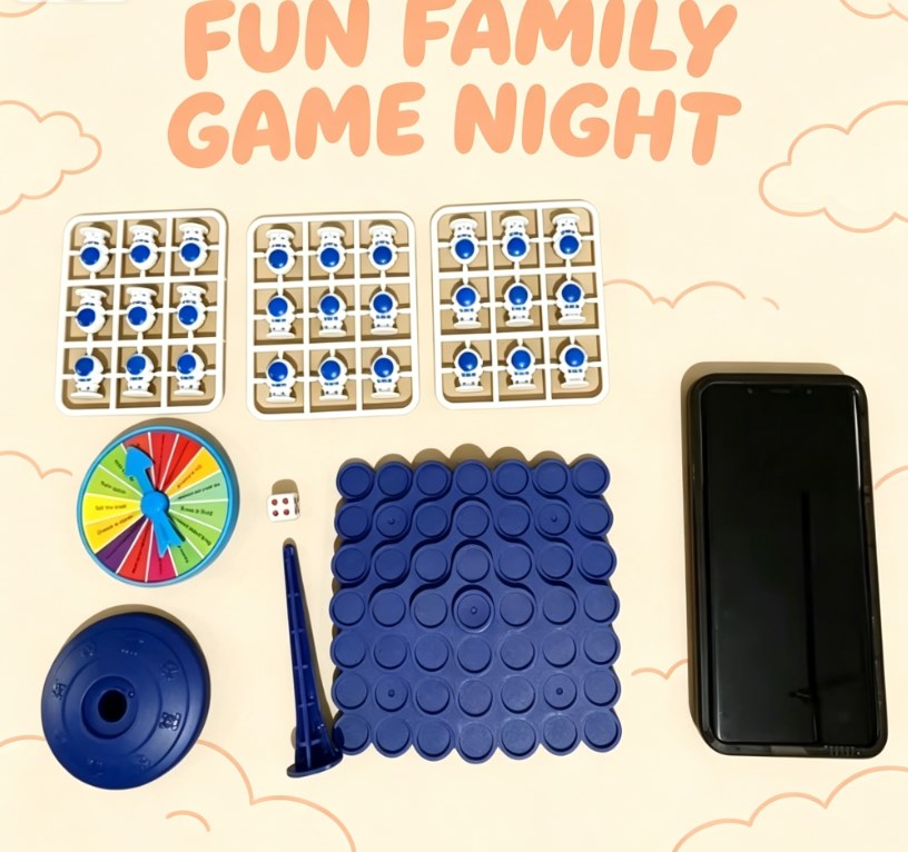 Astronaut Balance Tree Board Game – Fun Two-Player Interactive Strategy Game for Family Parties & Social Gatherings