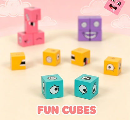 Interactive Face-Changing Wooden Board Game – Fun 4-Player Battle for Family Parties & Social Challenges